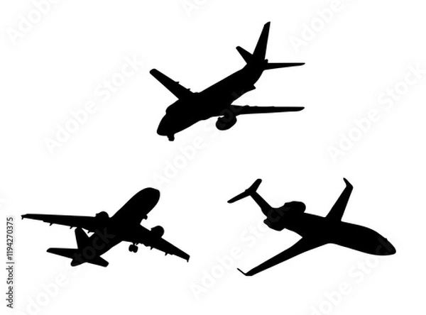 Obraz airplane in the sky