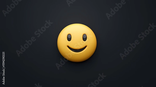 Fototapeta Joyful expression with a smile