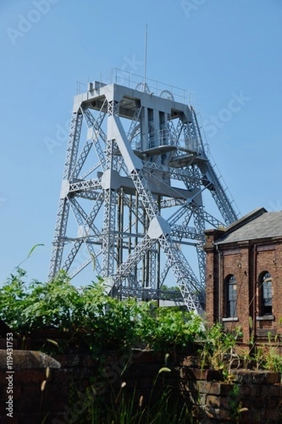 Fototapeta 世界遺産　万田抗
