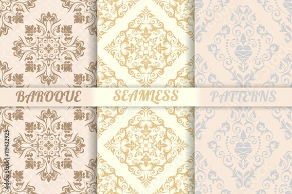 Fototapeta Vector seamless pattern