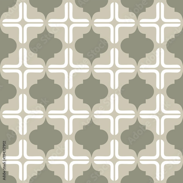Fototapeta retro seamless ornamental pattern