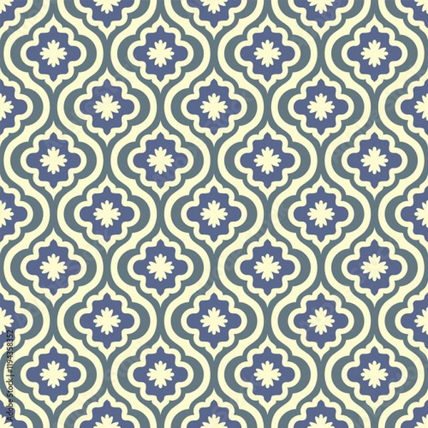 Fototapeta retro seamless ornamental pattern