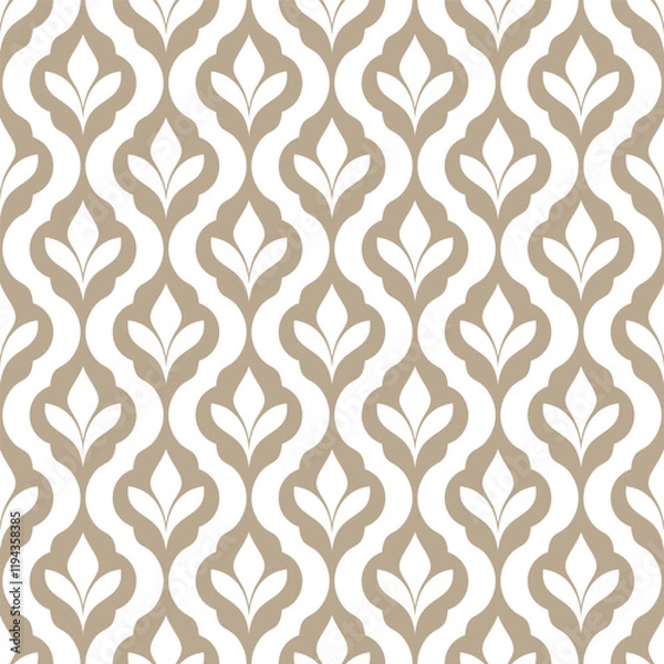 Fototapeta retro seamless ornamental pattern