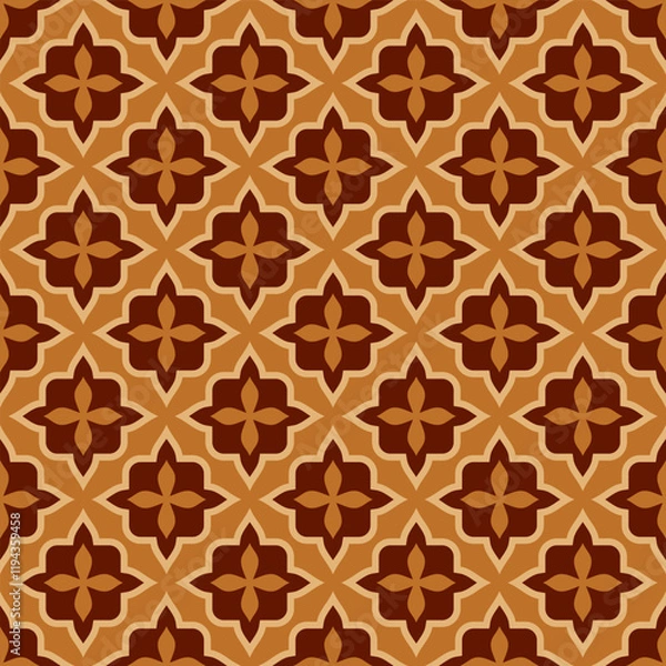 Fototapeta retro seamless ornamental pattern