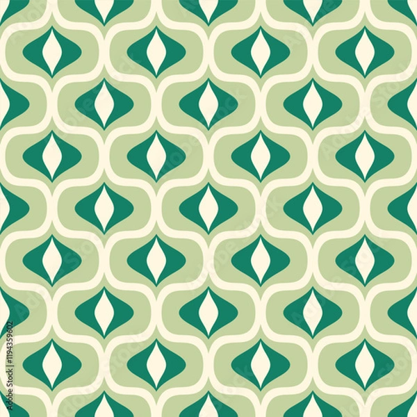 Obraz Retro seamless pattern