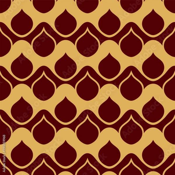 Fototapeta retro seamless pattern