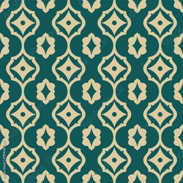 Fototapeta retro seamless pattern