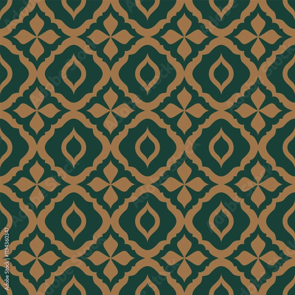 Fototapeta retro seamless ornamental pattern