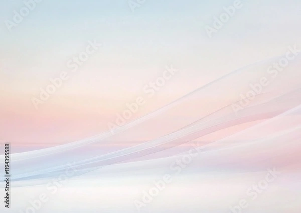 Obraz A calming abstract gradient background with soft pinks and warm creams.featuring gentle color shifts.focusing on elegance and relaxation.ideal for beauty and wellness content