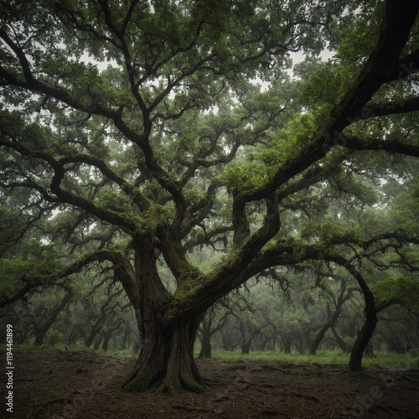 Obraz How do trees influence local and global weather patterns?