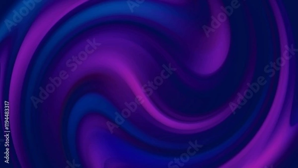 Obraz blue dark cyan color wavy background