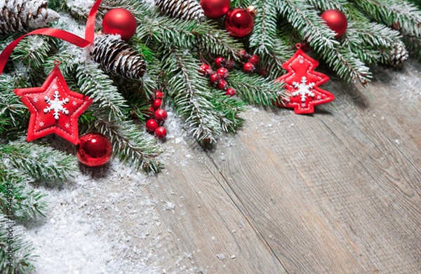 Fototapeta Christmas background