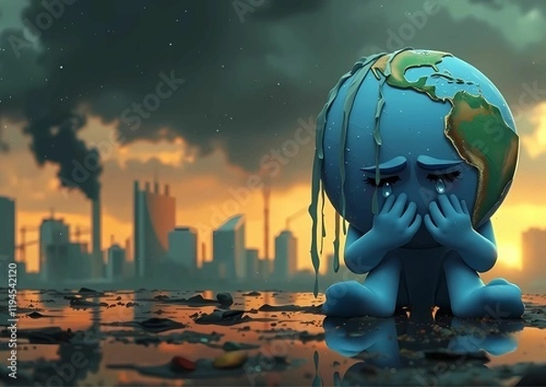 Obraz global warming 