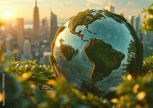 Obraz global warming 