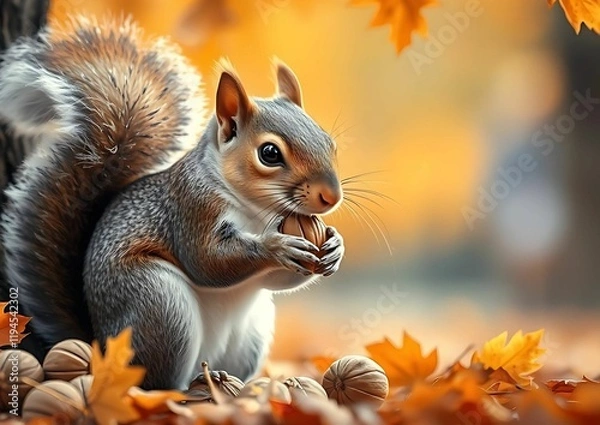Obraz squirrel 