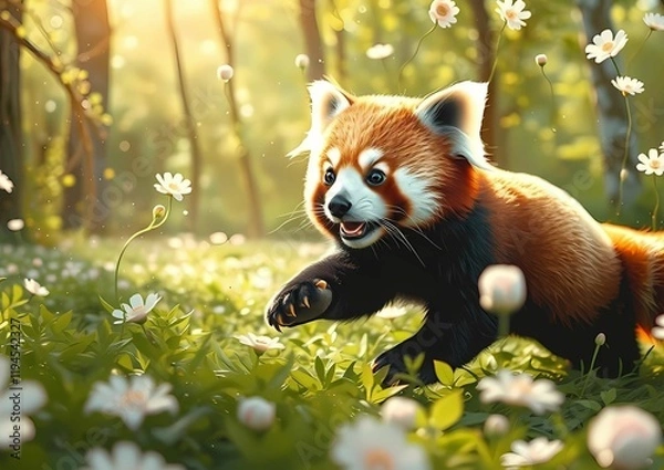 Obraz red panda