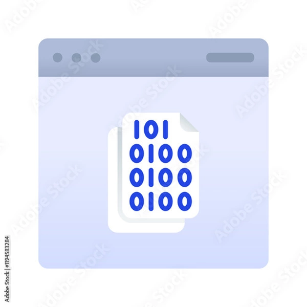 Obraz Coding Icon
