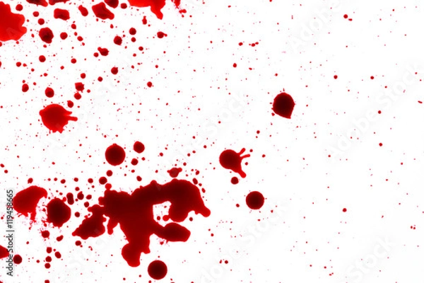 Obraz blood splatter