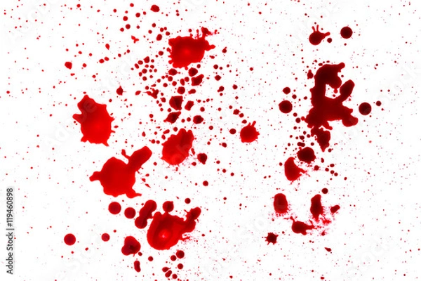 Obraz blood splatter
