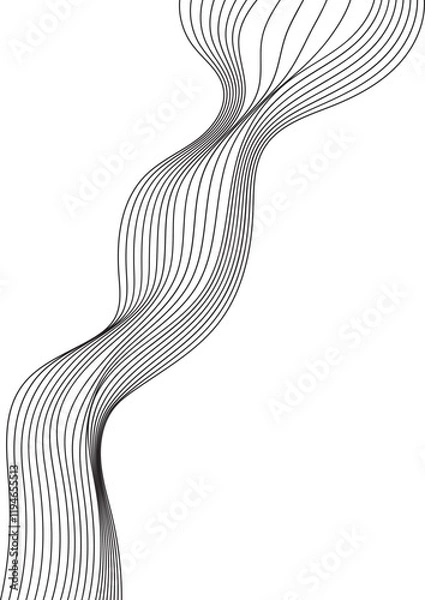 Obraz Wave Geometric Shape 14