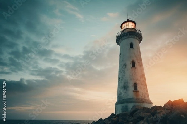 Obraz Lighthouse architecture building outdoors.