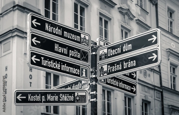 Obraz Street Signs