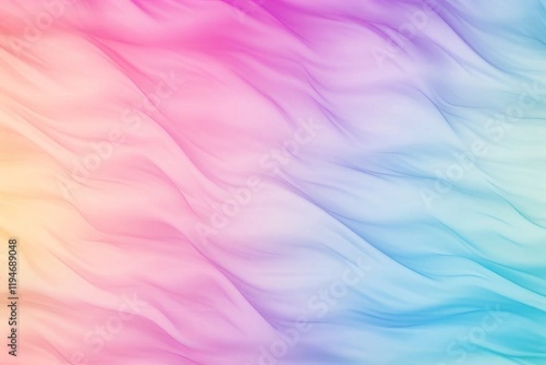 Fototapeta Colorful gradient background with waves.