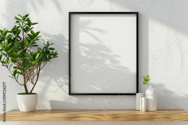 Fototapeta Square Frame Mockup