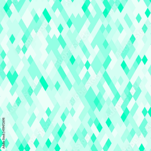 Fototapeta Abstract geometric pattern with rhombus.