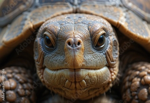 Obraz close up of a tortoise