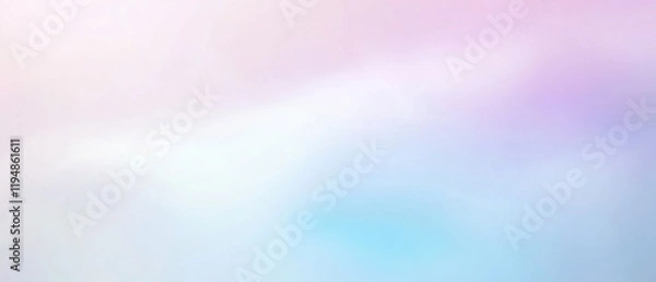 Fototapeta A calming abstract gradient background.transitioning from pastel pink to light blue.symbolizing peace and serenity.ideal for relaxation and wellness apps