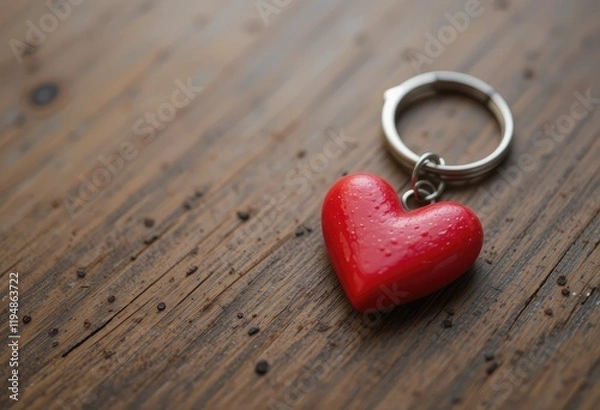 Obraz heart and key