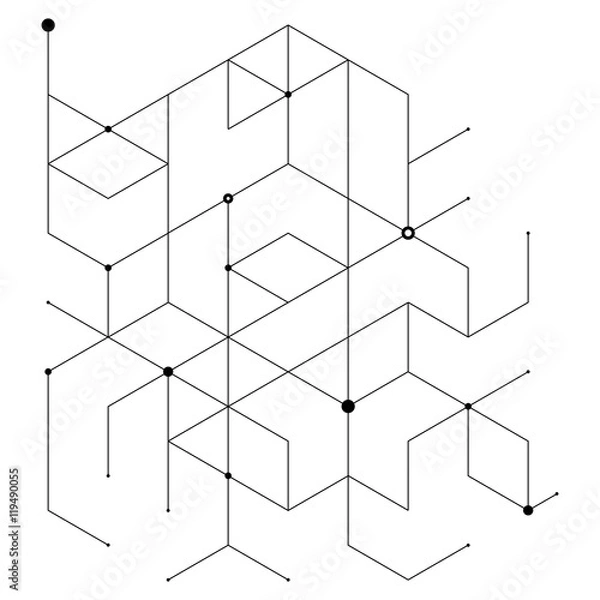 Obraz Abstract lines