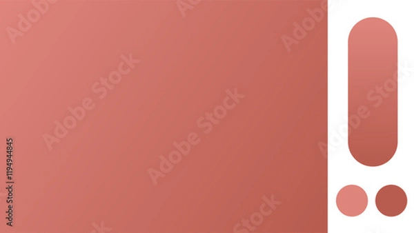 Obraz Coral and Tiger Lily gradient background with light blurred pattern. Abstract illustration with gradient blur design. Blurred colored abstract background. Colorful gradient. Vector illustration