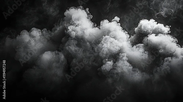 Fototapeta Dramatic cloud formation sky nature photography atmospheric conditions overhead view visual art concept