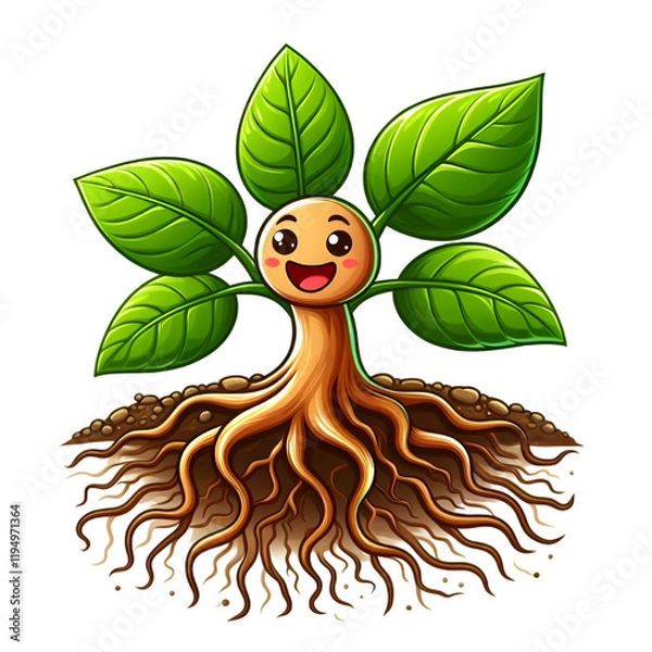 Obraz illustration of an tree