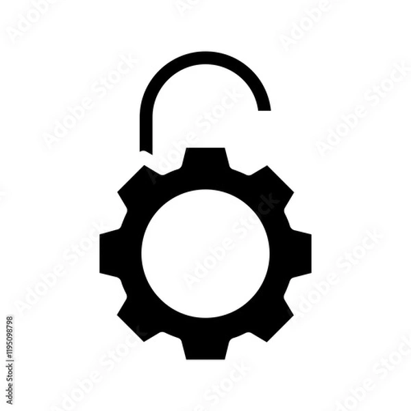 Fototapeta security icon