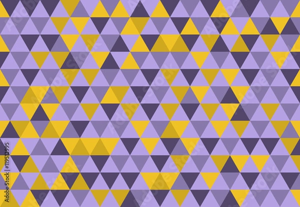 Fototapeta Retro Triangle Pattern Sun Shower