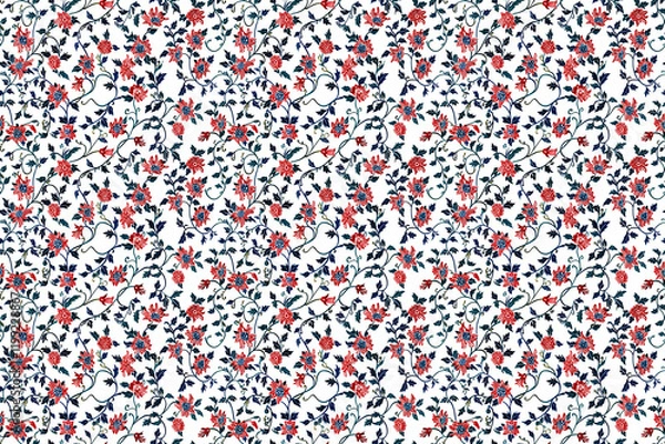 Fototapeta chintz seamless texture pattern. background for cloth