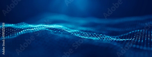 Fototapeta Technology network background concept.