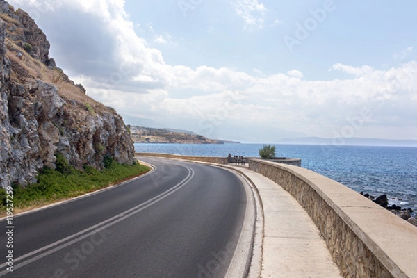 Obraz Sea Mountain Road
