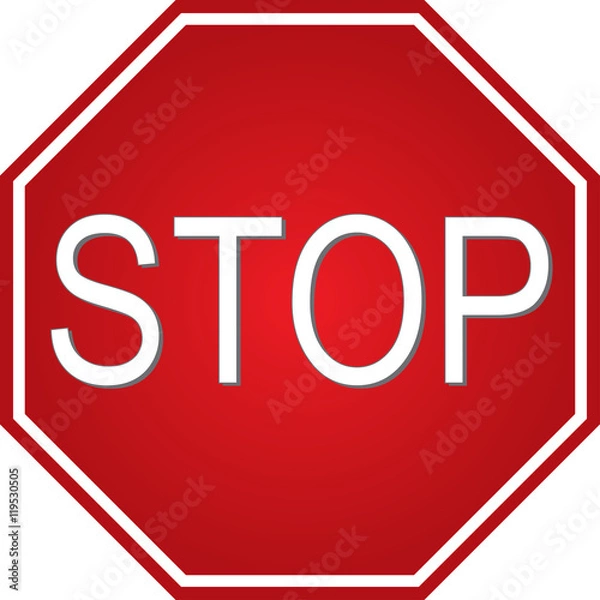 Obraz Stop sign