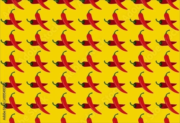 Obraz chili pattern