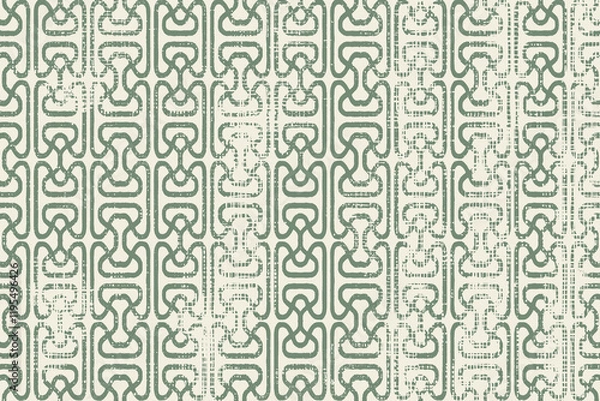 Fototapeta Geometrical with abstract texture Pattern in high definition texture isolated on white canvas with trending colors
