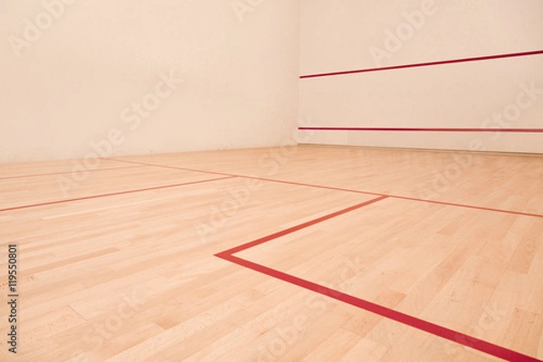 Obraz kort do squasha