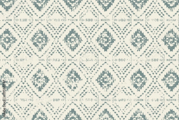 Obraz Geometrical with abstract texture Pattern in high definition texture isolated on white canvas with trending colors
