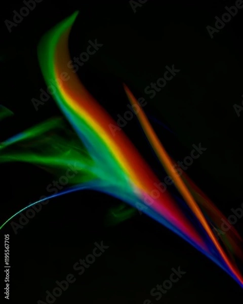 Fototapeta Radiant gradient texture in motion