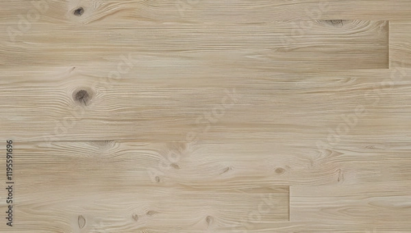 Fototapeta Light Wood Board Floor Texture Pattern with Natural Finish texture background