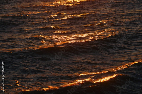 Obraz Photo of a beautiful unusual sunset