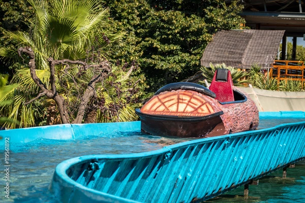 Obraz log flume 
